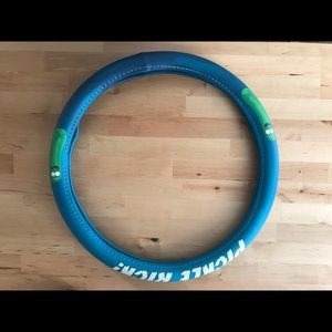 Pickle Rick Steering Wheel Cover